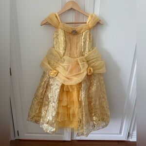 Disney Golden Yellow Kids Costume Dress